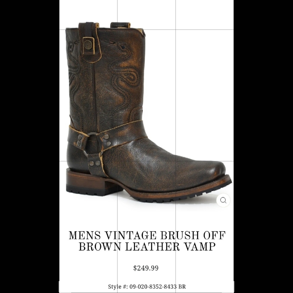 Men's Roper Harness CCW Boots